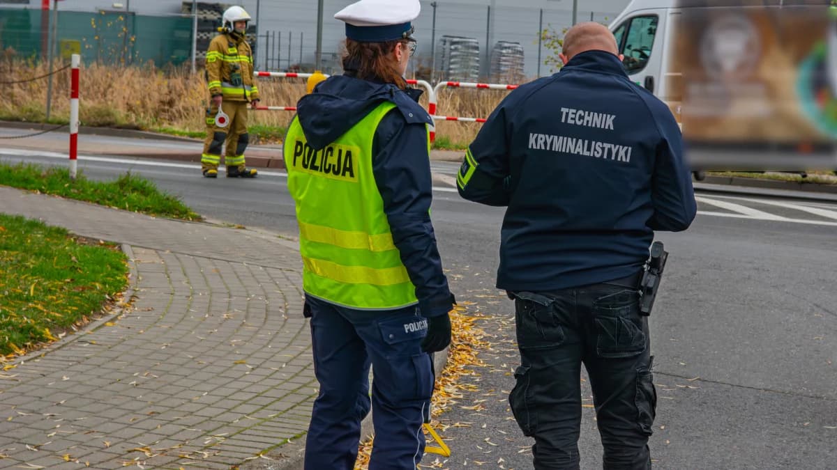 Potrącenie rowerzystki na DK 11. Utrudnienia w ruchu