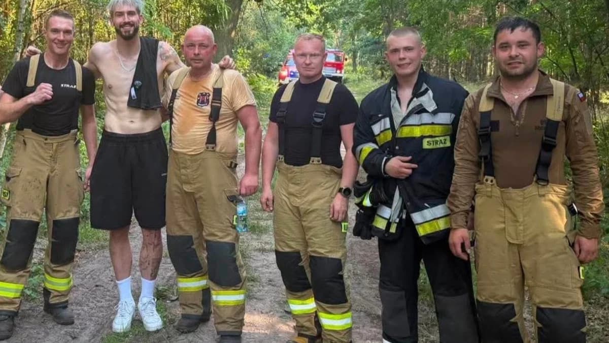 Reprezentant Polski wśród świadków pożaru. Szybkie zgłoszenie pomogło uratować las