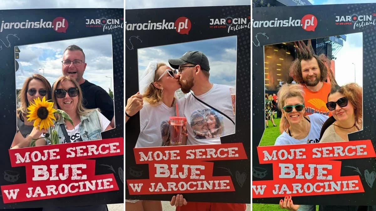 Jarocin Festiwal 2025. To już trzecia seria zdjęć z ramki „Moje serce bije w Jarocinie” [ZDJĘCIA]