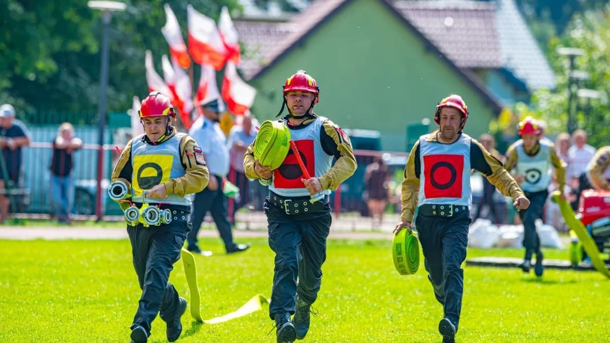 Zacięta rywalizacja w zawodach strażackich w Żerkowie [ZDJĘCIA]