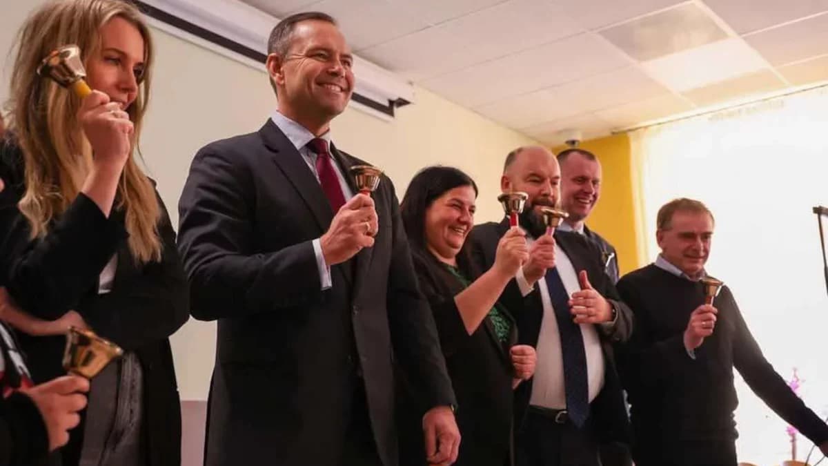 Karol Nawrocki, kandydat na prezydenta RP, odwiedził dzisiaj powiat jarociński