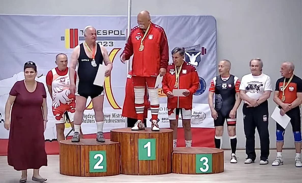 Andrzej Borkiewicz z trzydziestym trzecim medalem Mistrzostw Polski Masters!
