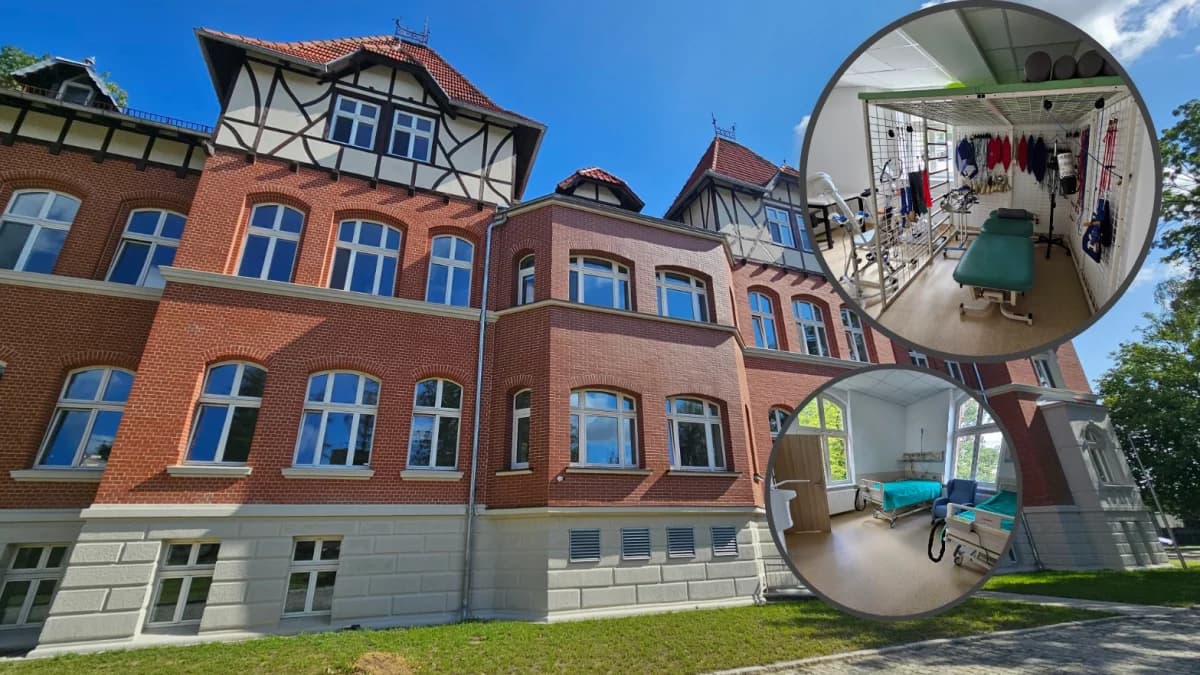 Budynek szpitala już po remoncie. Placówka będzie służyć mieszkańcom całego regionu