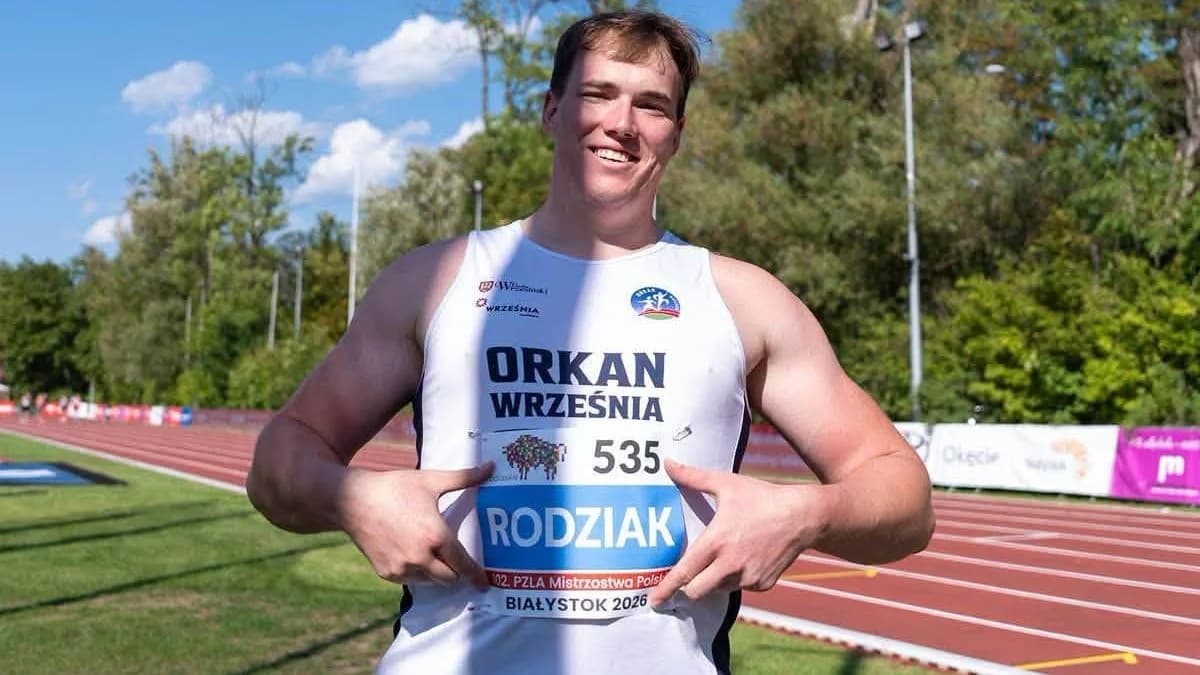 Damian Rodziak mistrzem Polski! Powalczy o tytuł najlepszego dyskobola Europy
