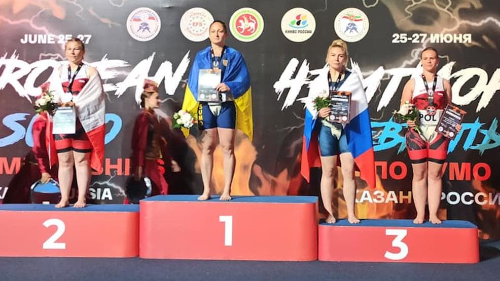 Aleksandra Grygiel brązową medalistką Mistrzostw Europy w sumo