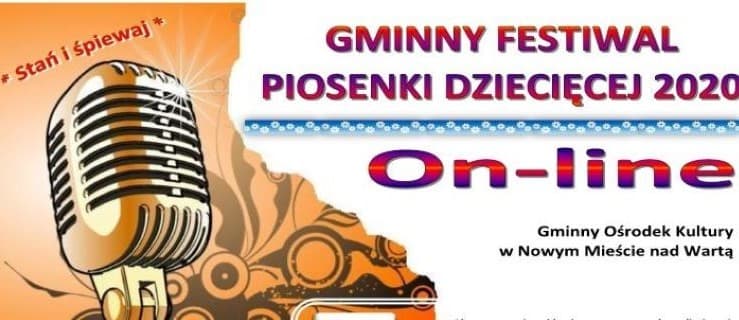 Gminny Festiwal Piosenki Dziecięcej 2020 w nowej formule!