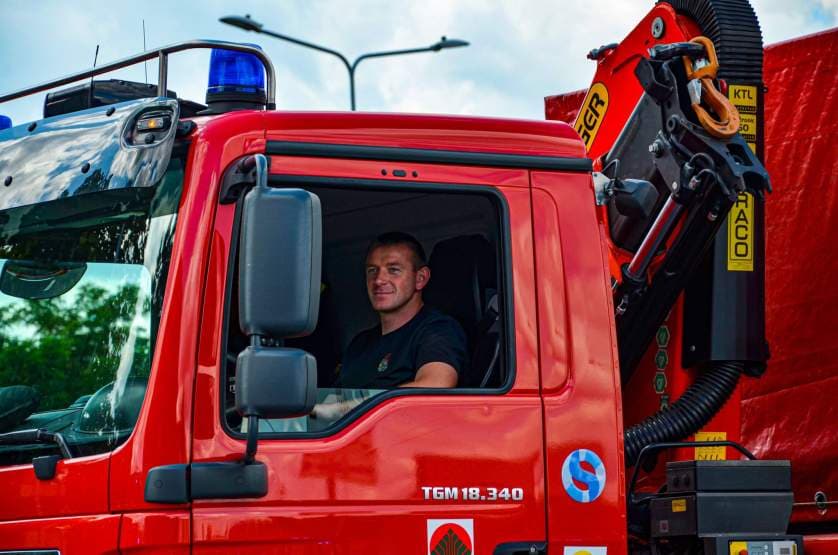 Jarociński strażak walczy z pożarami w Grecji [ZDJĘCIA]