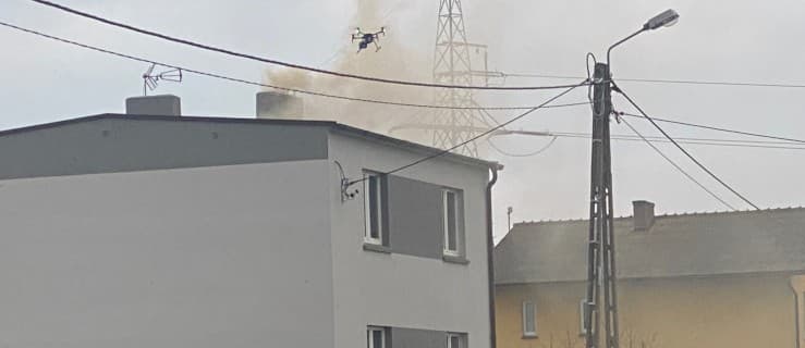 Jarocin. Gminny program antysmogowy #smogStop. Do akcji wkroczyły patrole z dronem [ZDJĘCIA]