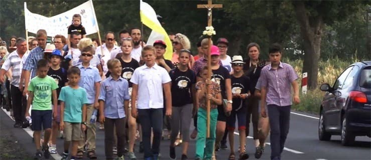 Proboszcz dwudziesty raz powitał pielgrzymów [WIDEO]