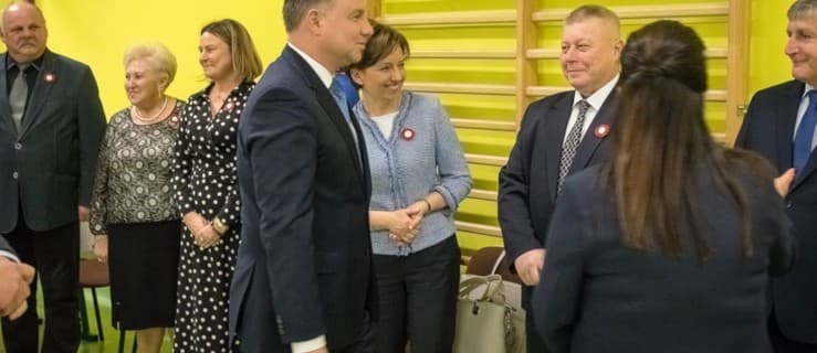 Co się działo za zamkniętymi drzwiami, czyli na ściance z prezydentem [ZDJĘCIA]