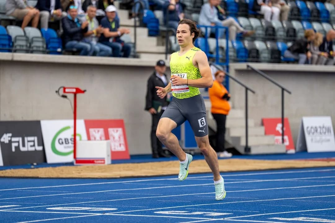 Igor Bogaczyński wicemistrzem Polski na 400 m!