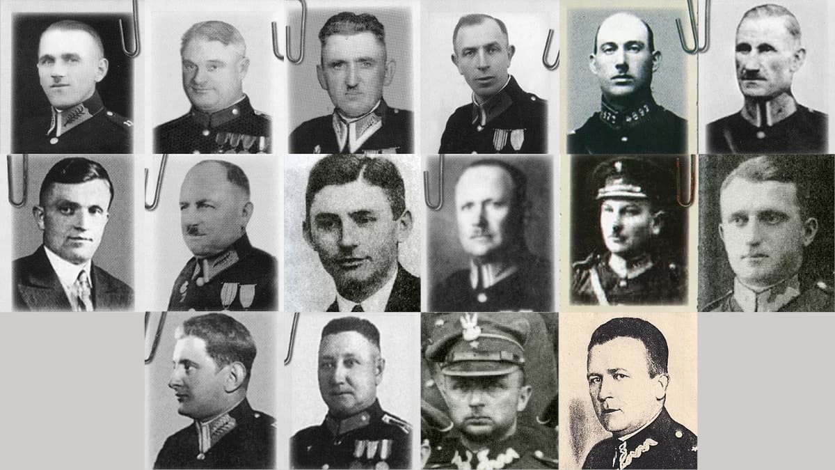 Mieszkańcy Jarocina, Ziemi Jarocińskiej zamordowani w  Katyniu.