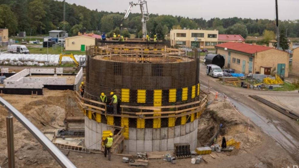 Nowoczesne technologie w Cielczy - trwa modernizacja oczyszczalni ścieków