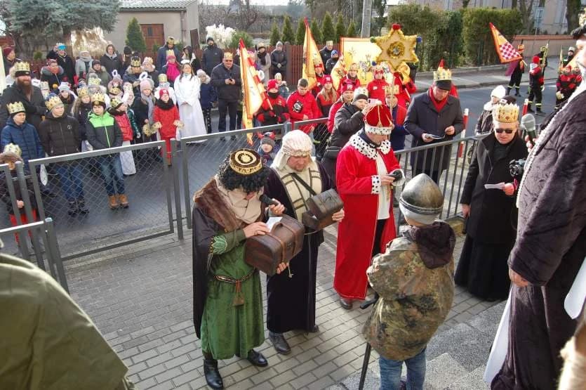 Pierwszy Orszak Trzech Króli w Cielczy