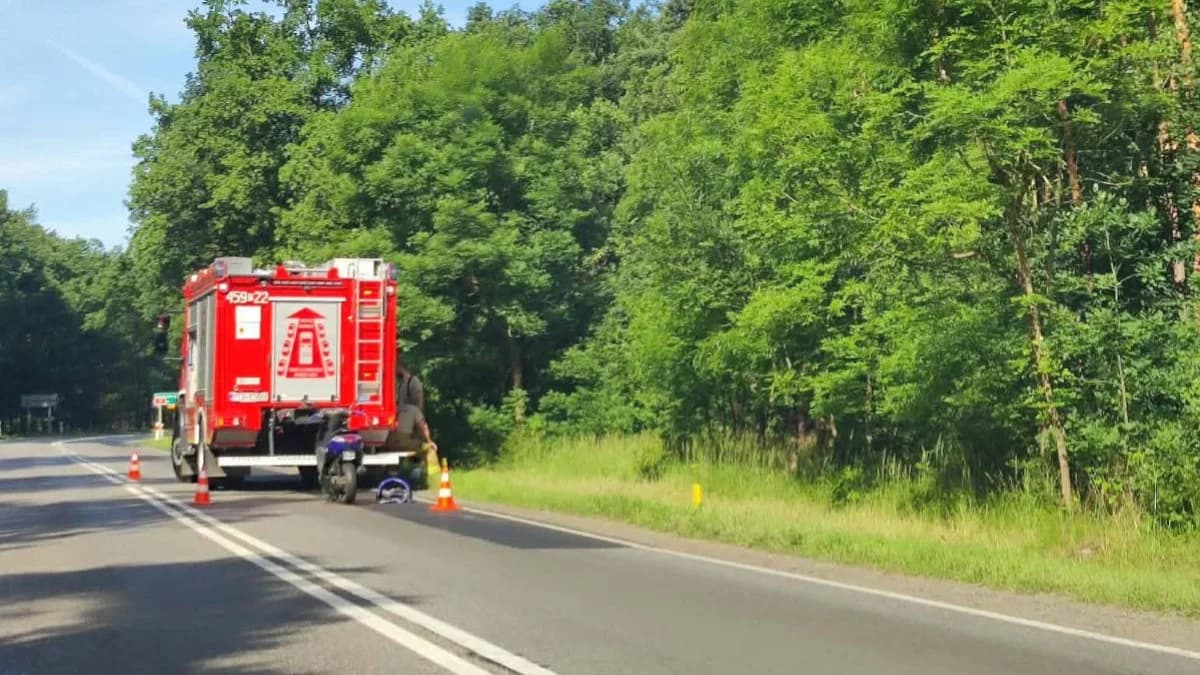 O włos od tragedii na DK 12. W tym zdarzeniu jeden z kierowców nie miał szans [AKTUALIZACJA]