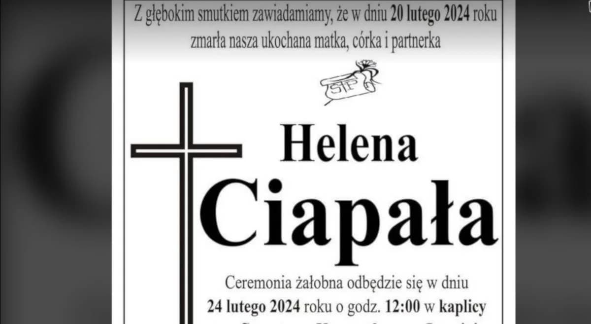Nie żyje Helena Ciapała. Była pielęgniarką, pracowała między innymi w jarocińskim szpitalu [AKTUALIZACJA]