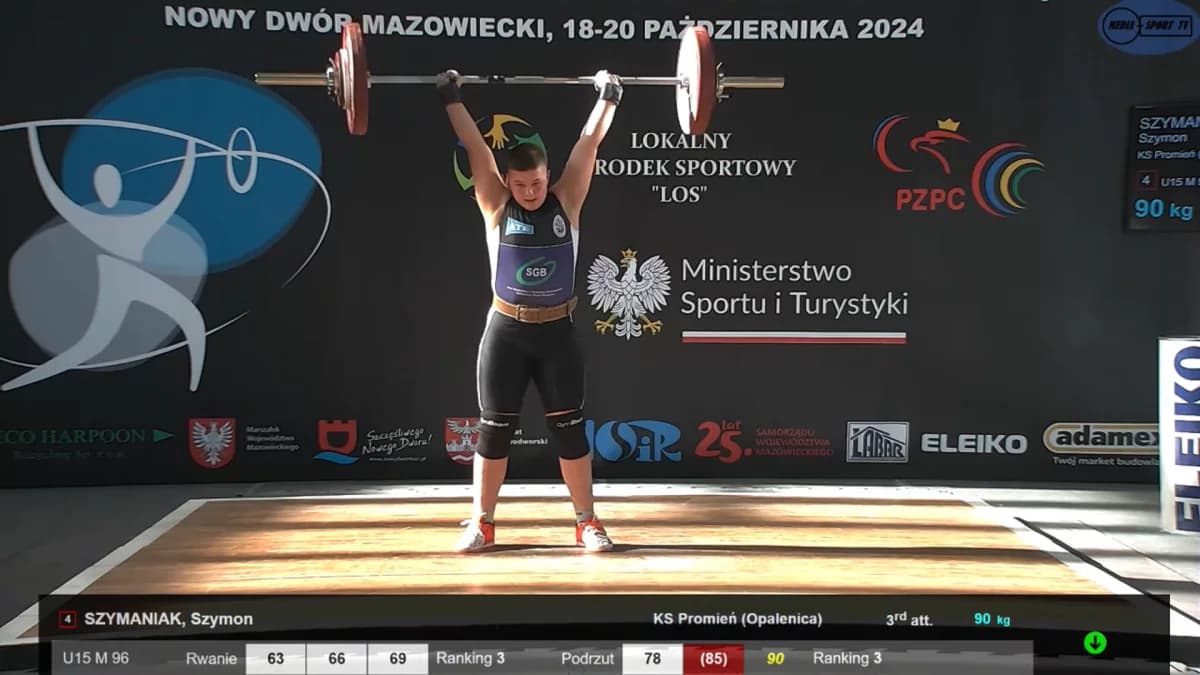 Szymon Szymaniak brązowym medalistą Mistrzostw Polski!