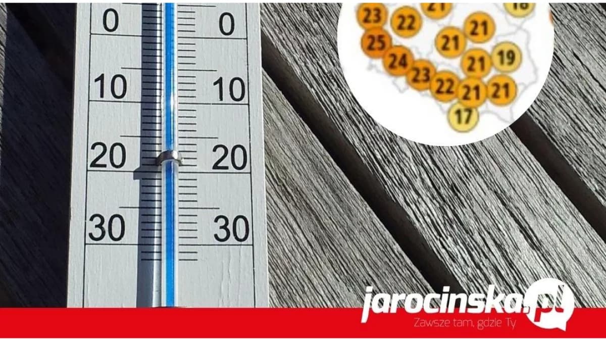 Zbliżają się do nas upały! Na termometrach zobaczymy nawet 30 stopni. Również w Jarocinie