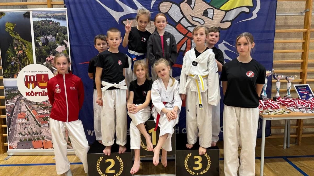Sukcesy zawodników UKS Taekwondo Jarocin na zawodach Ligi Taekwondo Wesołek