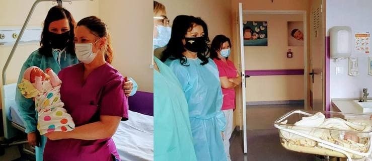 Starosta Lidia Czechak i wicestarosta Katarzyna Szymkowiak na niedostępnej porodówce w Jarocinie. O sprawie mówi cała Polska [AK