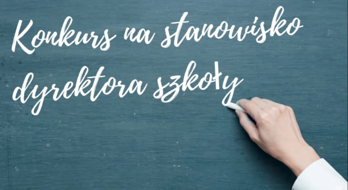 Dyrektorzy dwóch szkół w gminie Jarocin kończą pracę. Magistrat ogłosił konkursy