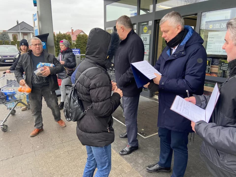 Spotkanie z przedstawicielami Koalicji Obywatelskiej oraz Platformy Obywatelskiej w Jarocinie