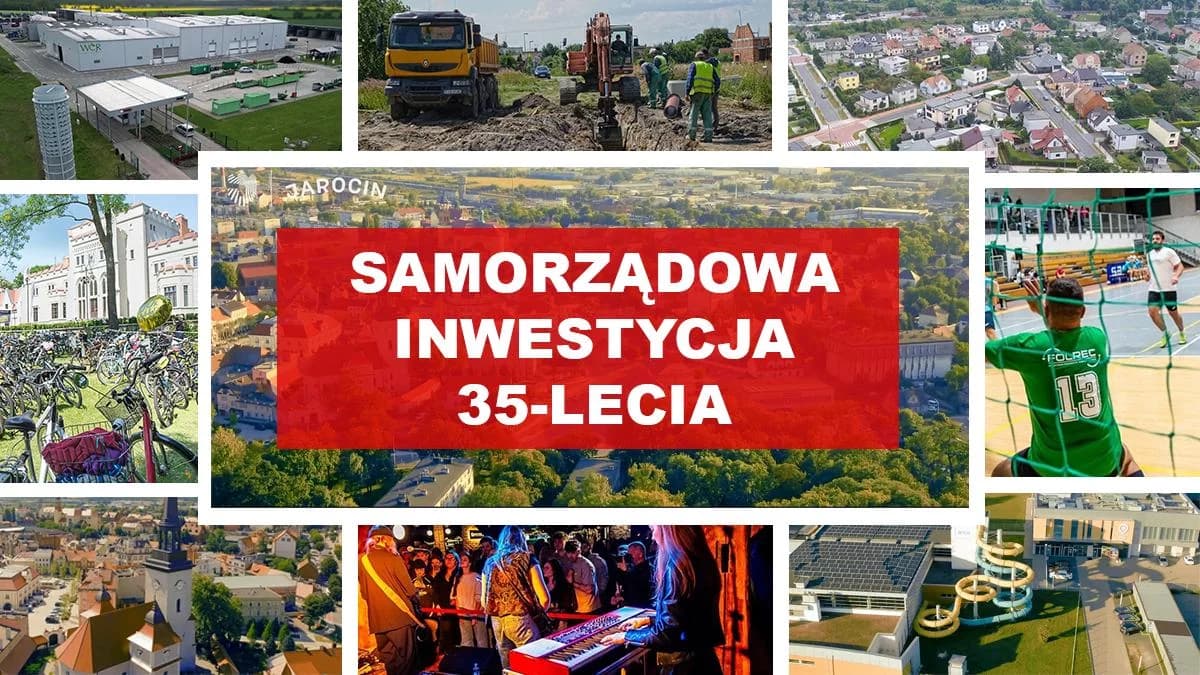 35-lat samorządu. Wybierz najważniejszą inwestycję w gminie Jarocin [ANKIETA]