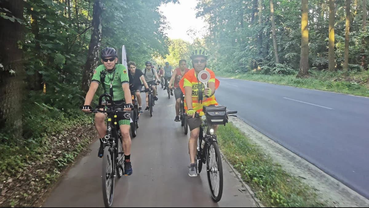 Rajd rowerowy z atrakcjami i otwarciem ścieżki nad zalew w Roszkowie