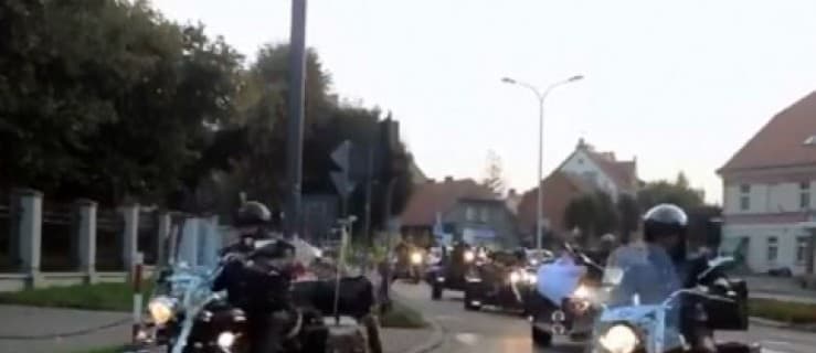 Ślub na motocyklach [WIDEO]