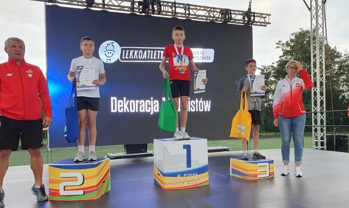 Piotr Michalak wygrał finał krajowy zawodów "Lekkoatletyczne Nadzieje Olimpijskie"!