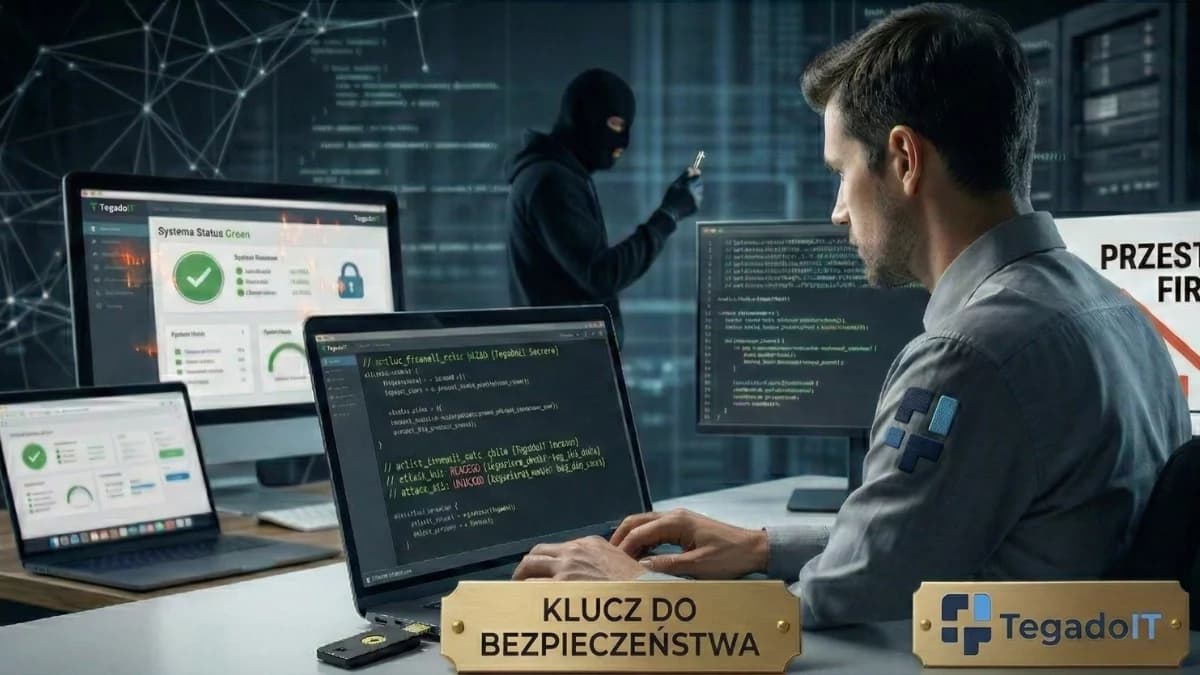 TegadoIT zapewni spokój i bezpieczeństwo Twojej firmie każdego dnia. Sprawdź, jak uniknąć kosztownych przestojów