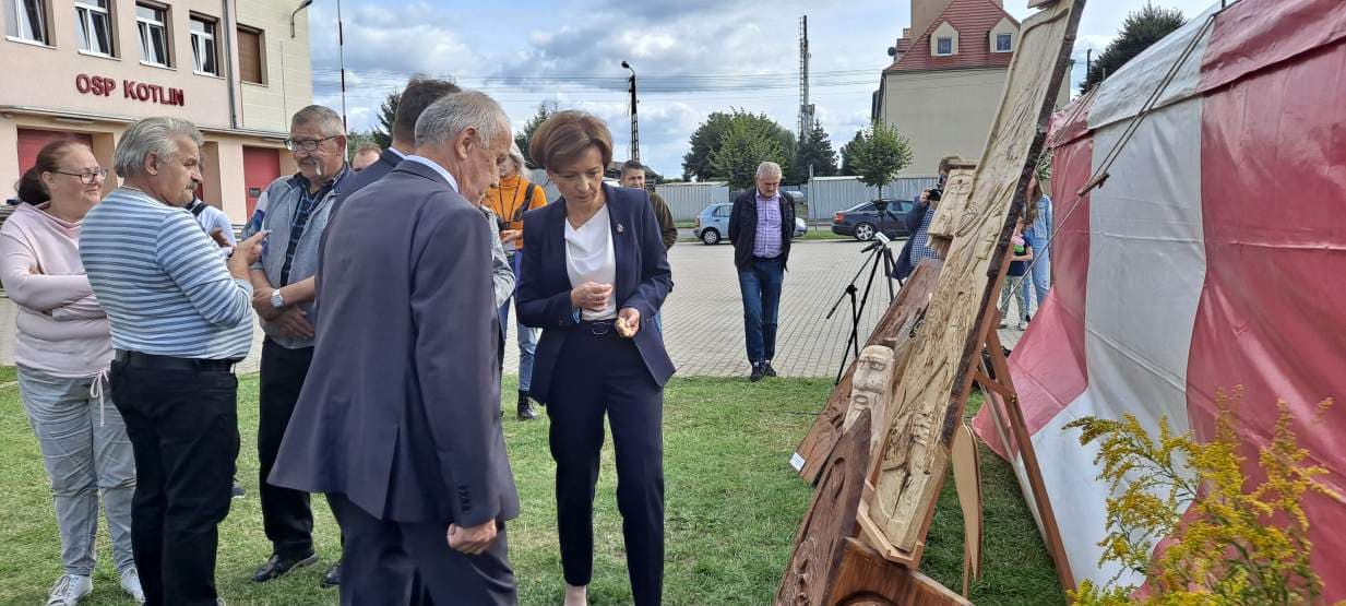 Minister spędzała wakacje w Witaszycach