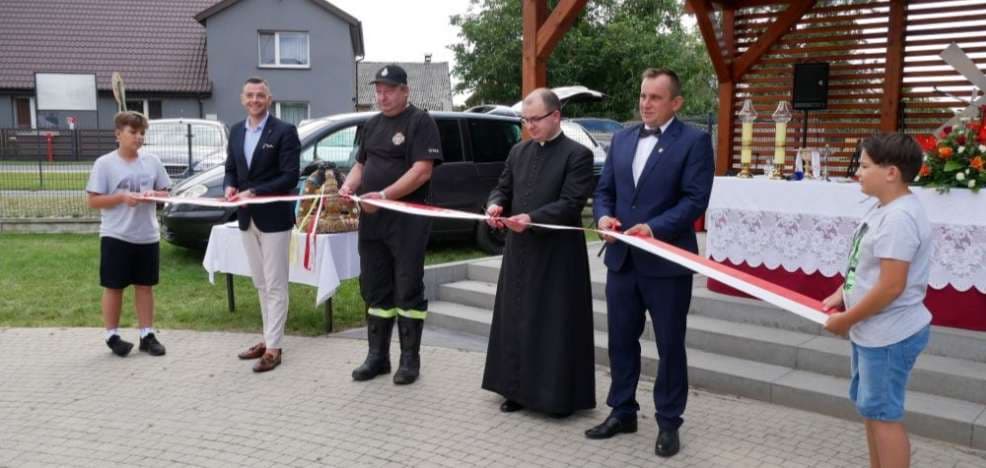 Przy okazji dożynek oddali centrum rekreacyjno-kulturalne w Łuszczanowie [ZDJĘCIA]