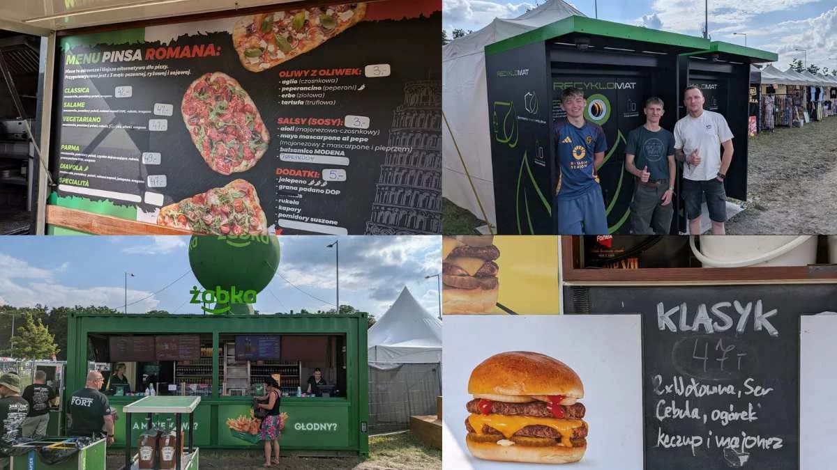 Jak wygląda strefa gastronomiczna na Jarocin Festiwal 2026? [ZDJĘCIA]