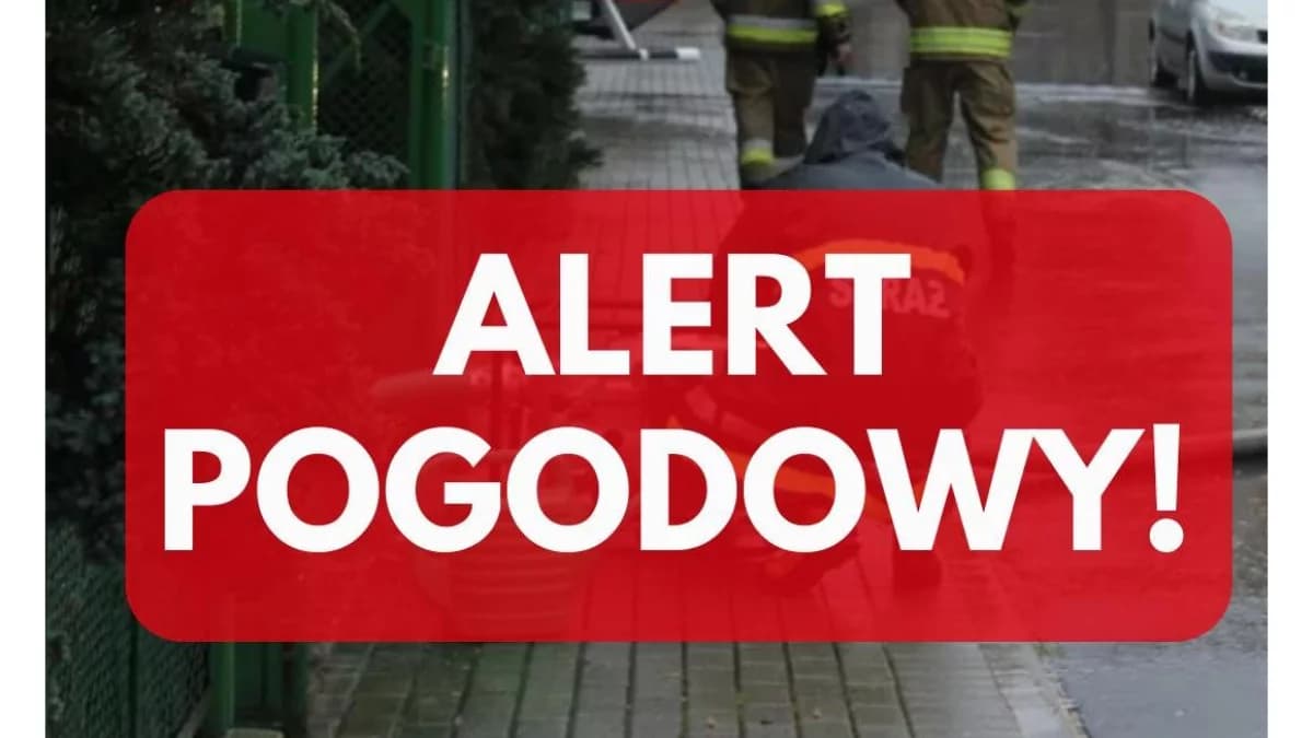 Nadciągają burze nad Jarocin i okolice. IMiGW wydał ostrzeżenie pierwszego stopnia