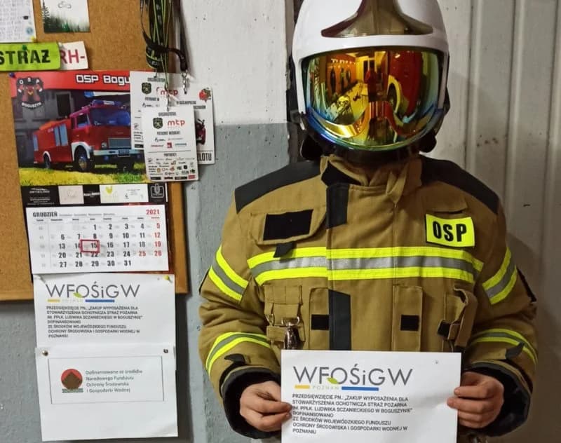 OSP Boguszyn z nowym sprzętem