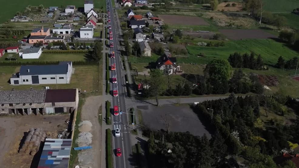 Parada wozów bojowych na Gminnym Dniu Strażaka w Jaraczewie [ZDJĘCIA]