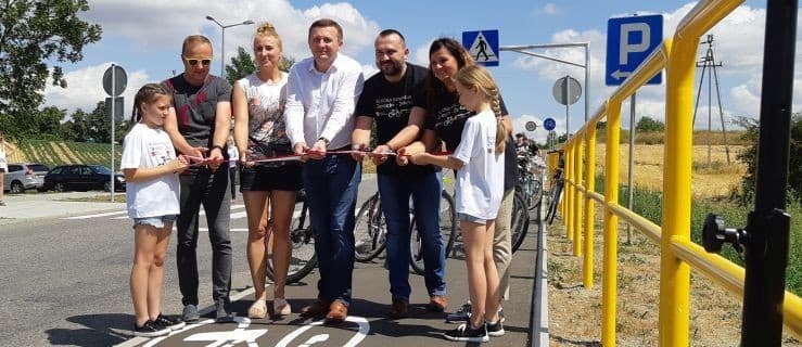 UWAGA! Otworzyli ścieżkę rowerową [ZOBACZ ZDJĘCIA I WIDEO]