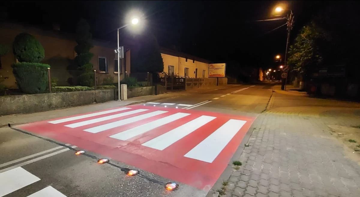 Gmina Jarocin planuje budowę kilkunastu wyniesionych i doświetlonych przejść dla pieszych
