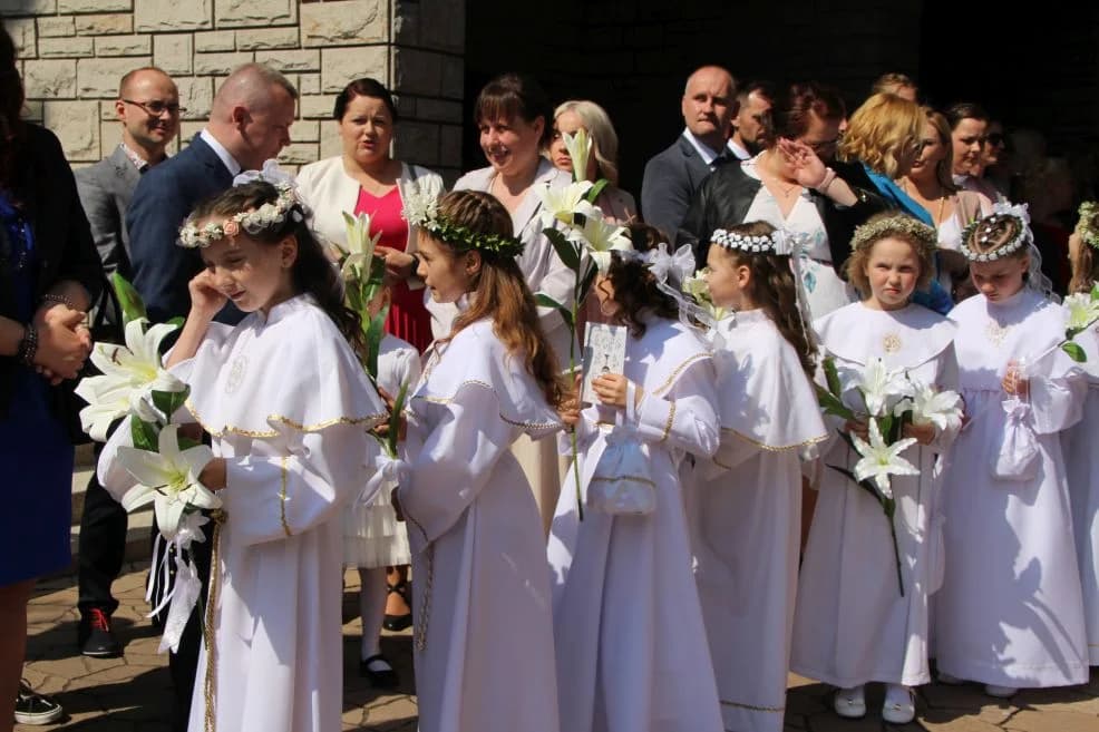 Pierwsza Komunia Święta u franciszkanów w Jarocinie. ZOBACZ ZDJĘCIA