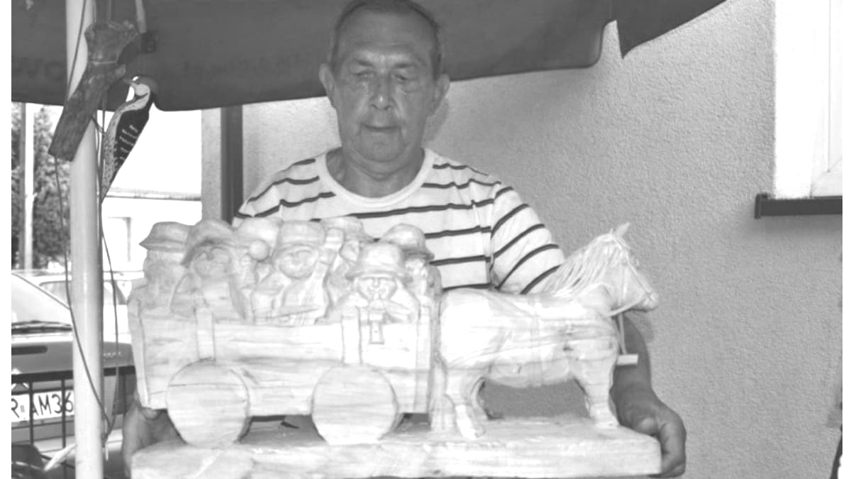 Nie żyje Bogdan Osuch, rzeźbiarz ludowy z Jarocina