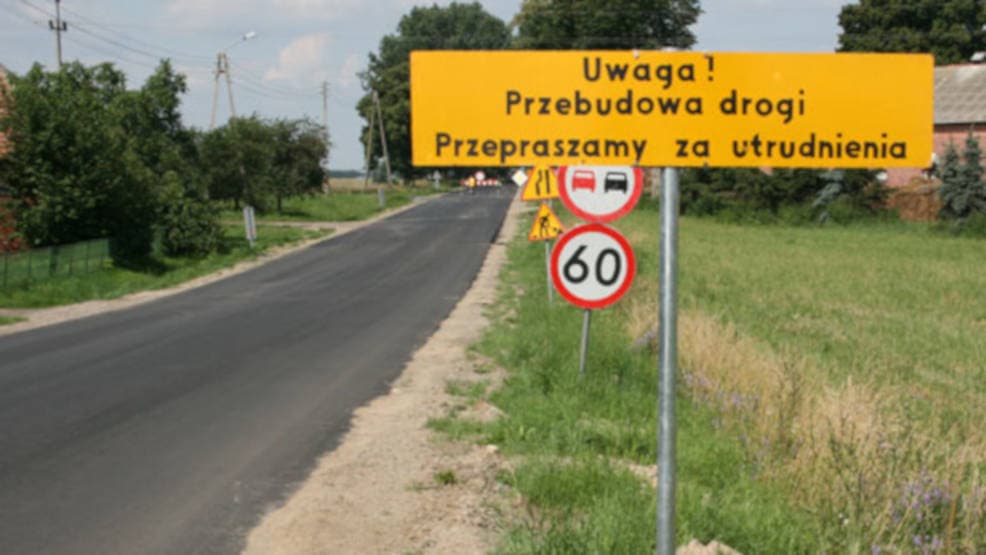 Ruszyła przebudowa drogi Żerków - Raszewy - Komorze. Kierowców czekają utrudnienia