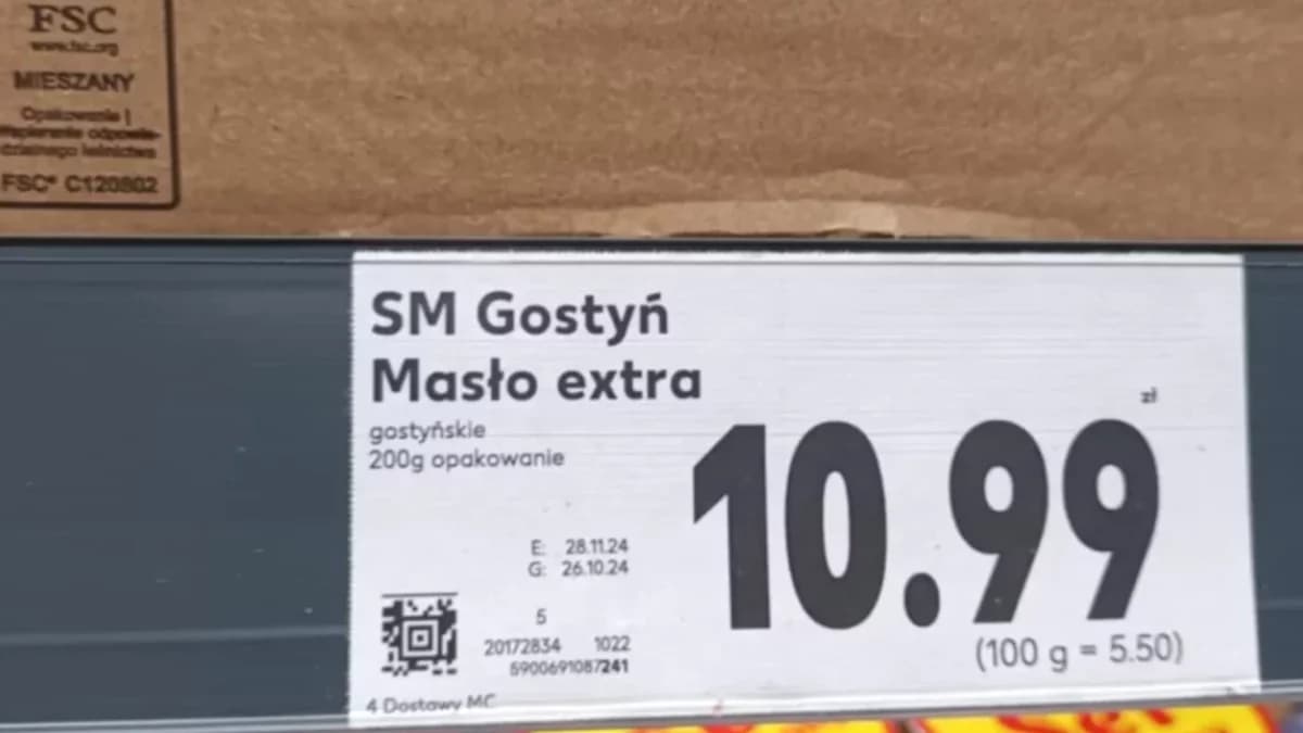 Masło stało się towarem luksusowym. Czyja to wina i ile zapłacimy za kostkę w 2025 roku?