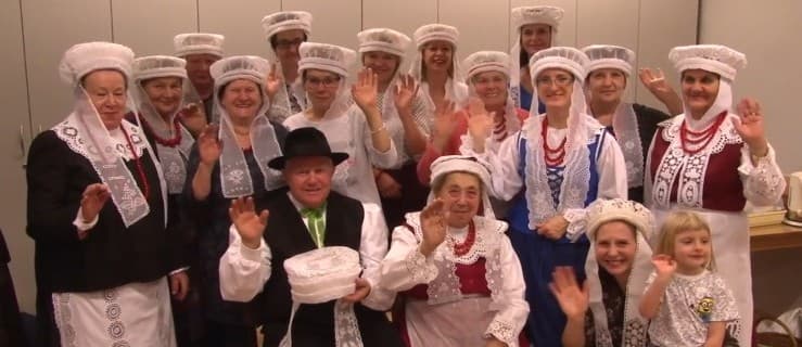 Warsztaty haftowania i układania czepców ludowych [WIDEO]