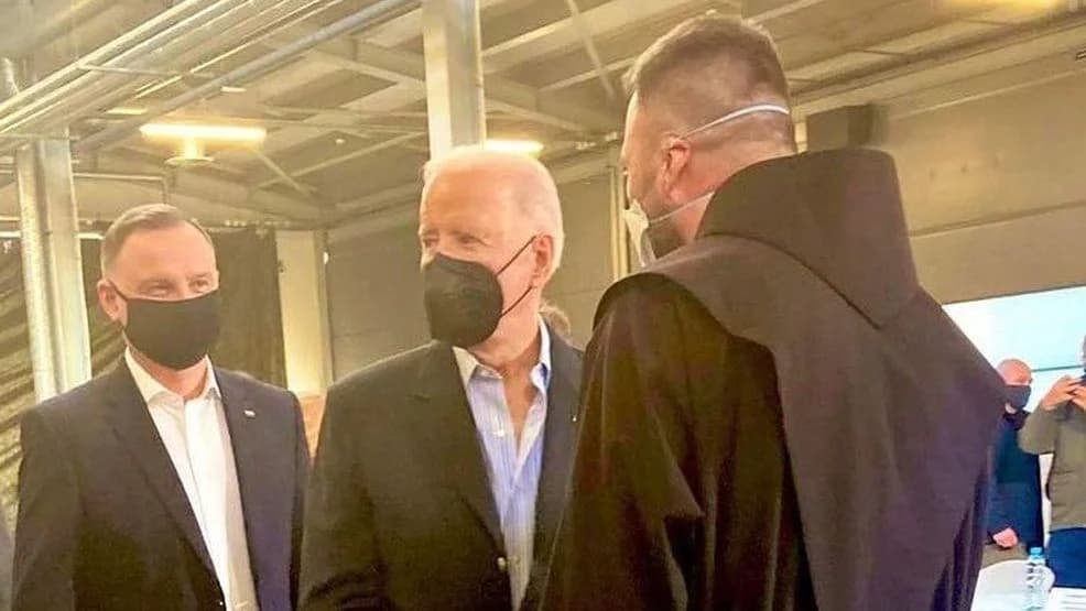 Ojciec Kordian wziął udział w spotkaniu z prezydentem USA Joe Bidenem