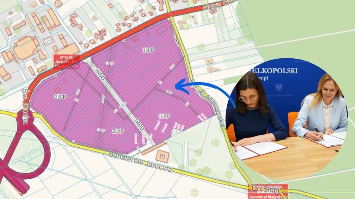 Jarocin pobuduje drogę do terenu inwestycyjnego. Co może powstać w tym miejscu? [ZDJĘCIA, SONDA]