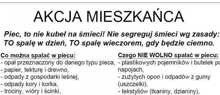 Smog w Jarocinie. Czytelnik apeluje: piec to nie kubeł na śmieci!