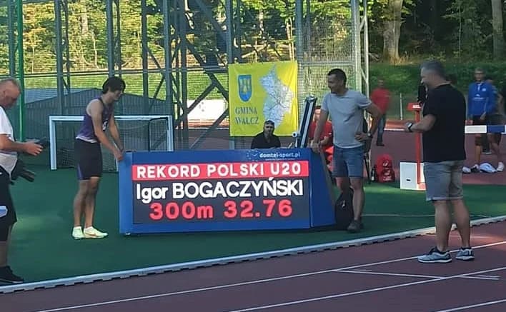 Igor Bogaczyński nie pojechał na Mistrzostwa Świata Juniorów, a bije rekord Polski!