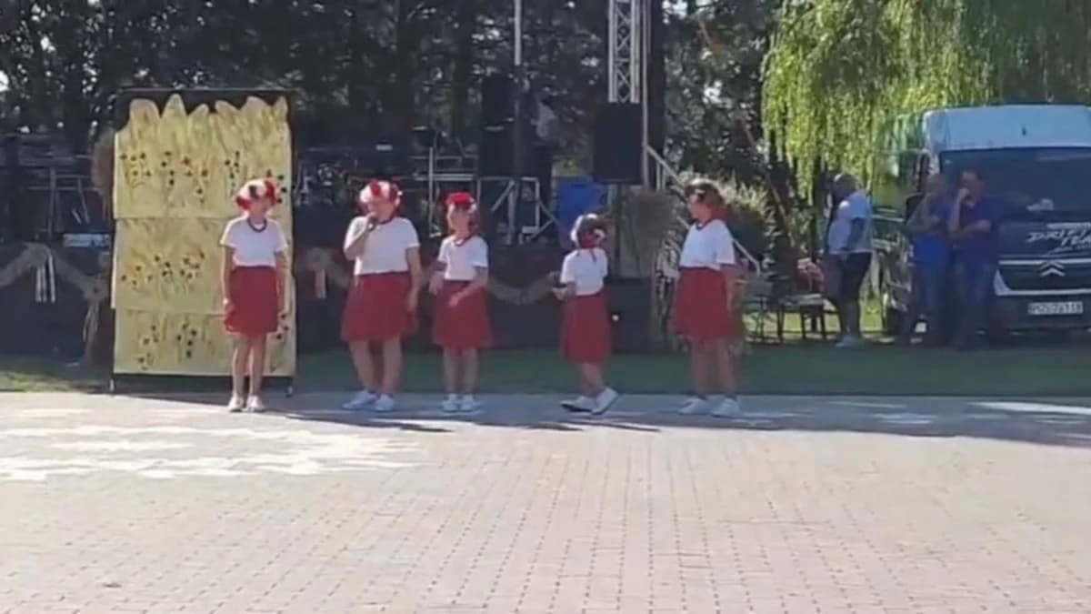 Sołectwo Chrzan świętowało zakończenie żniw. Były występy, przeloty helikopterem i zabawa do późna