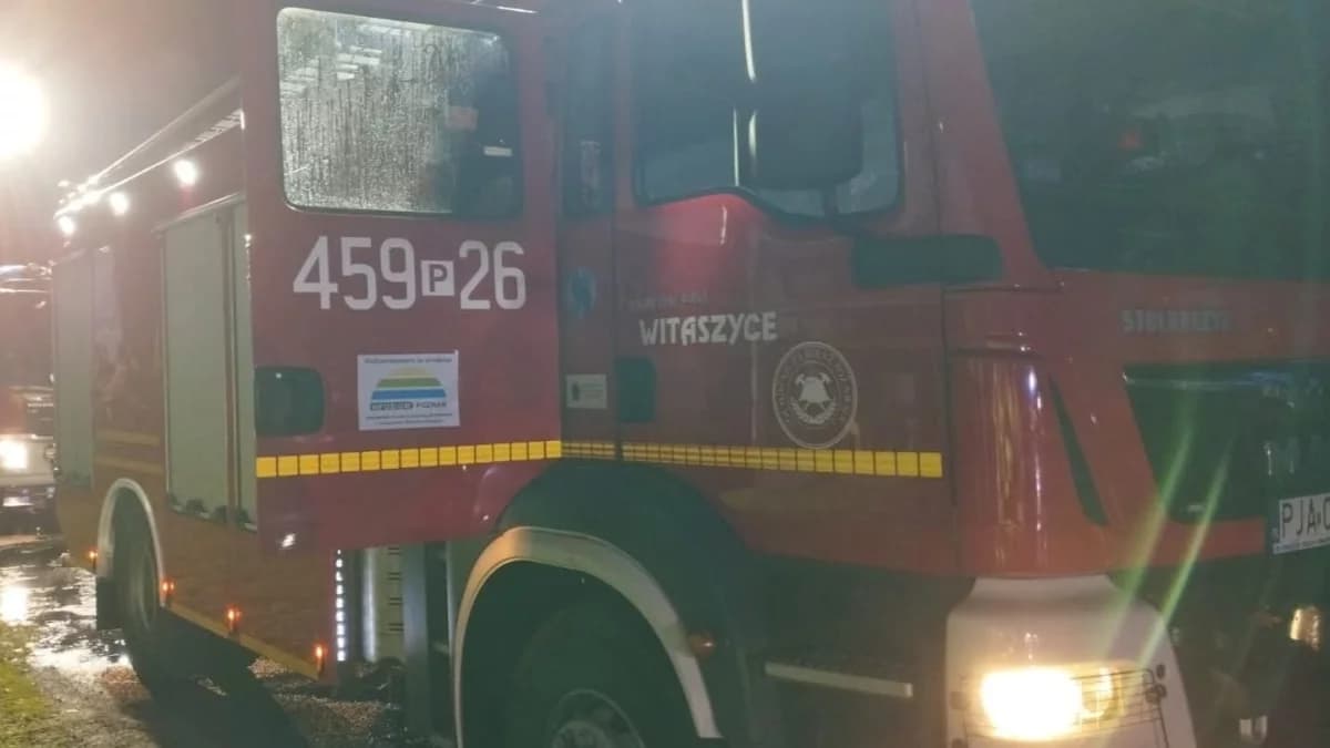 Nieszczęśliwy wypadek w Witaszycach. Kobieta doznała poparzeń